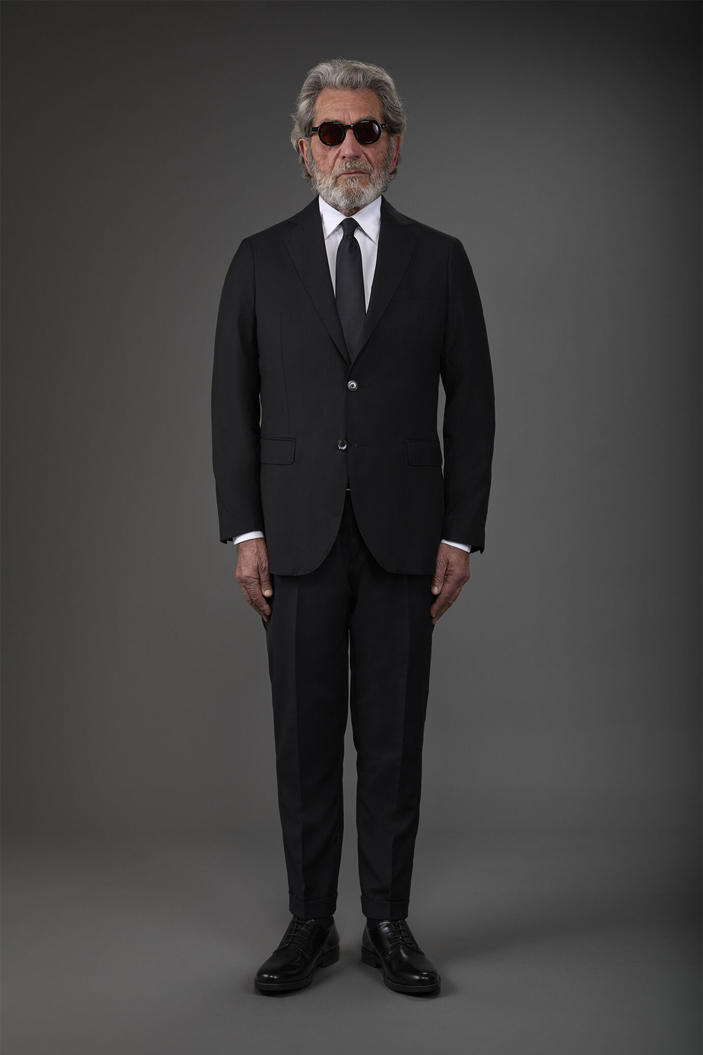 Abito monopetto uomo mix size black